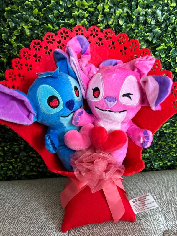 Stitch plushy bouquet