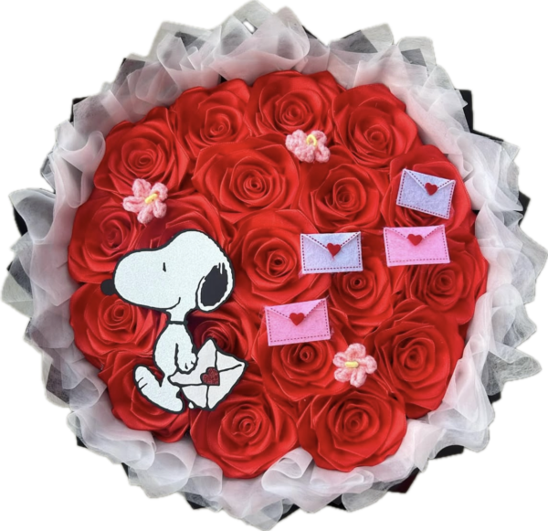 Snoopy Eternal Roses