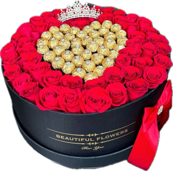 Deluxe rose Box