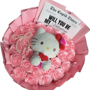 Hello Kity Eternal Rose Bouquet